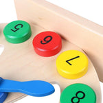 Wood Learning Clock Toy